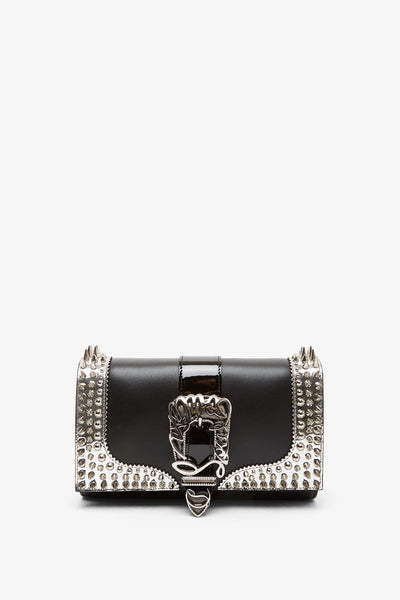 Christian Louboutin | Paloma Giddy black spikes clutch | Savannahs