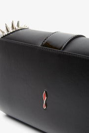 Paloma Giddy black spikes clutch