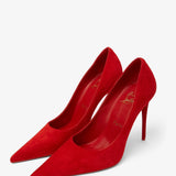 Kate Max 100 red suede pumps