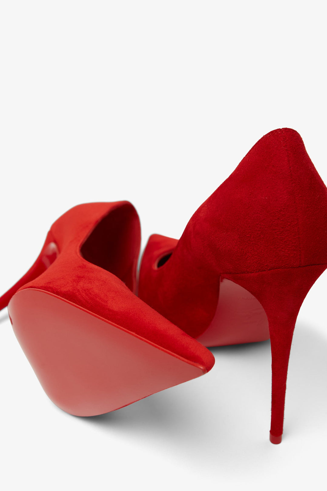 Christian Louboutin | Kate Max 100 red suede pumps | Savannahs