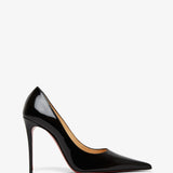 Kate Max 100 black patent pumps