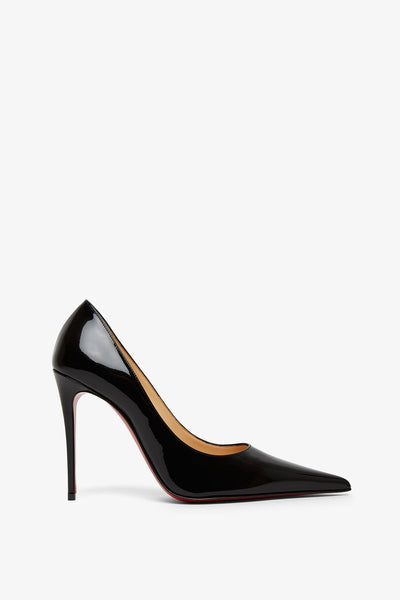 Christian Louboutin | Kate Max 100 black patent pumps | Savannahs