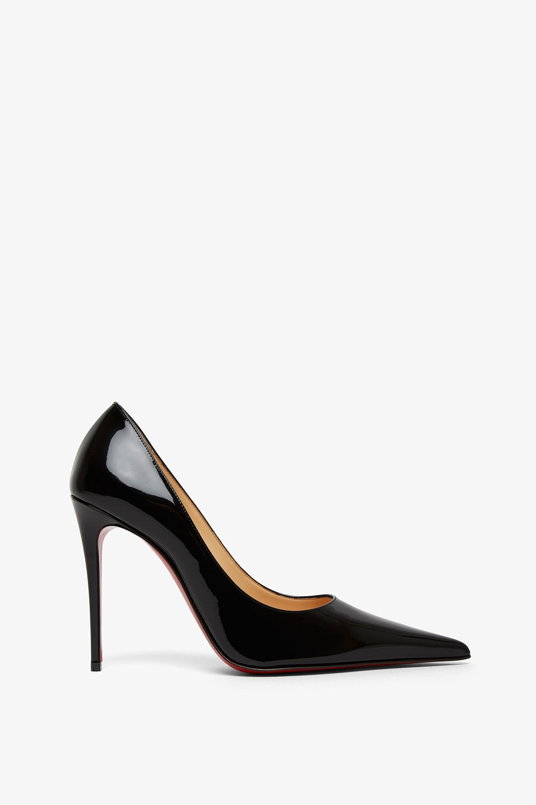 Christian louboutin black patent pumps on sale