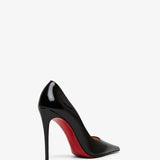 Kate Max 100 black patent pumps