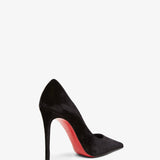Kate Max 100 black velvet pumps