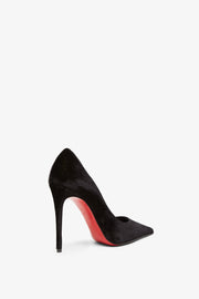 Kate Max 100 black suede pumps