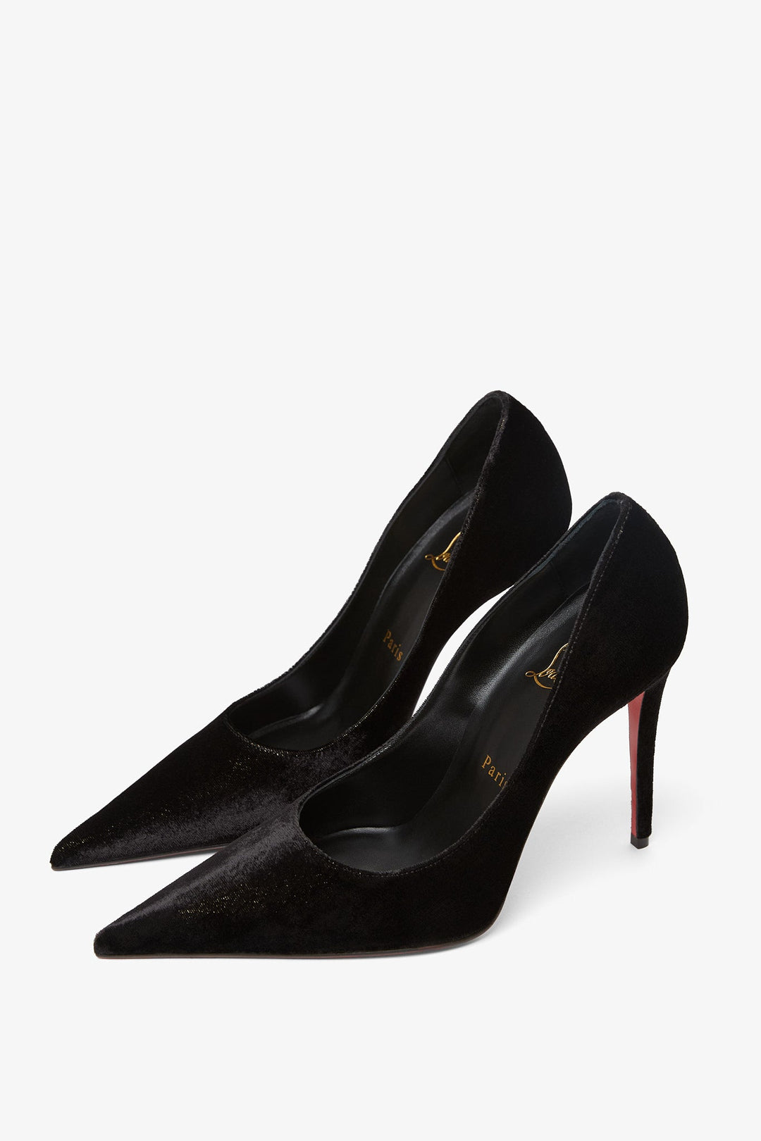 Christian Louboutin ブラック スニーカー Louis Junior ブラック カーフレザー - Shoes - Men - Christian