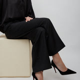 Kate Max 100 black velvet pumps