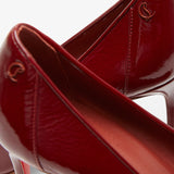 Sporty Kate 85 red soft patent pumps