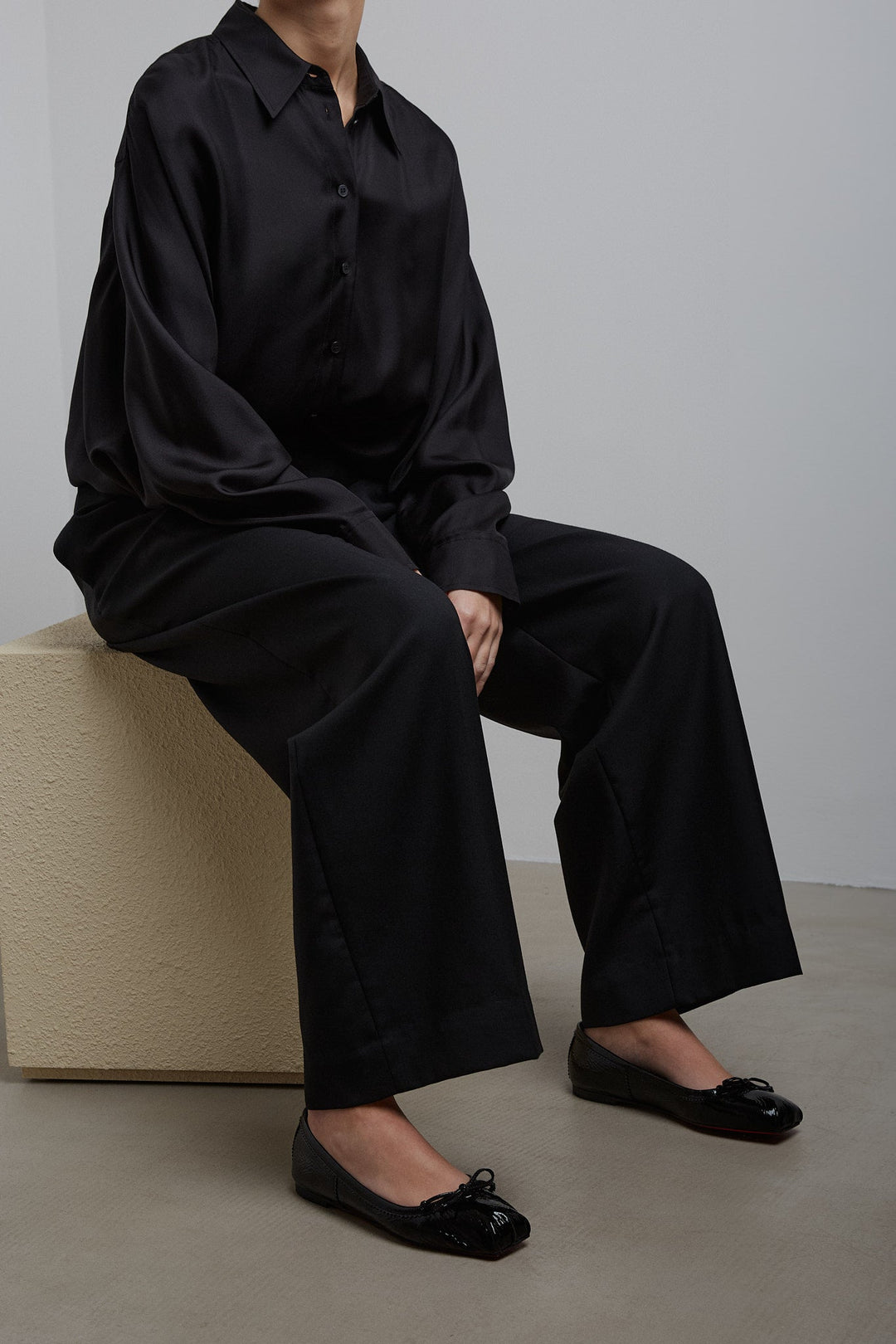 Christian Louboutin | Mamadrague black soft patent