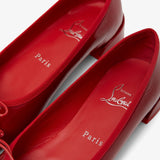 Sweetie Jane red soft patent ballerinas