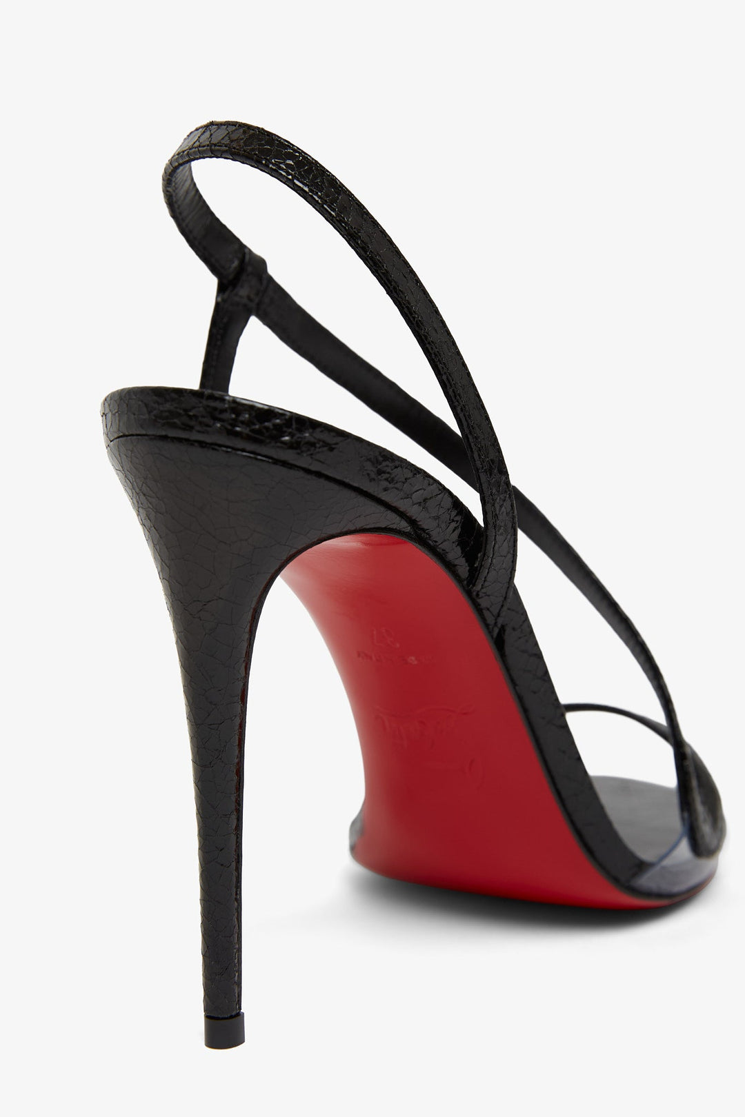Christian Louboutin | Rosalie 100 black glitter sandals Christian Louboutin | Rosalie 100 black glitter sandals