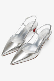 Condoroline 55 silver pumps