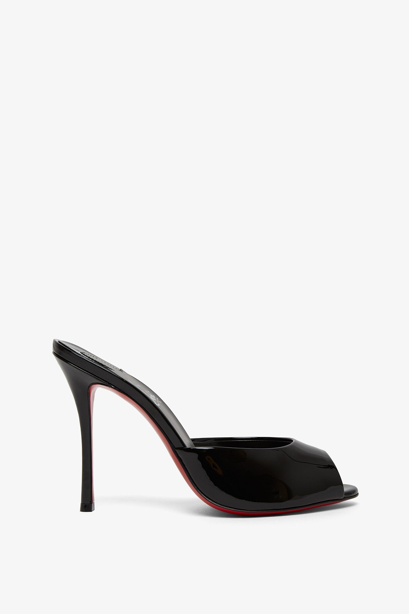 Christian Louboutin | Me Dolly 100 black patent mules