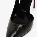 Jenlove 100 black glitter pumps