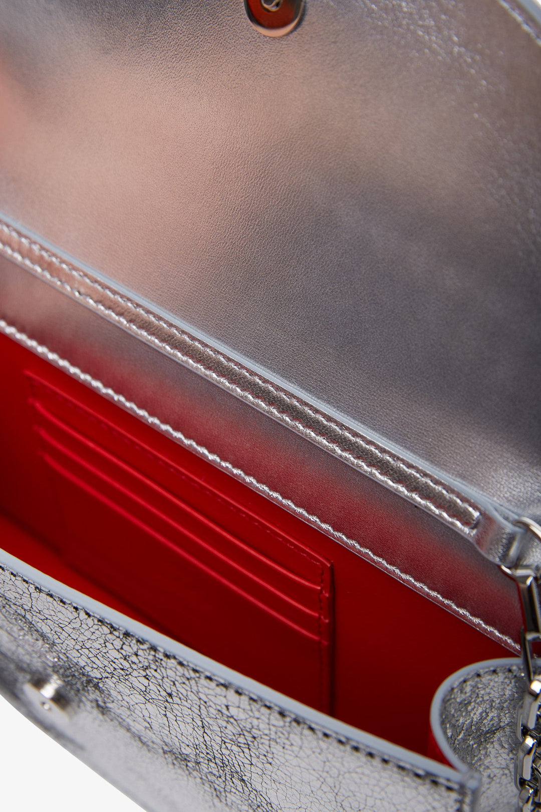 Christian Louboutin | Loubi54 silver clutch | Savannahs