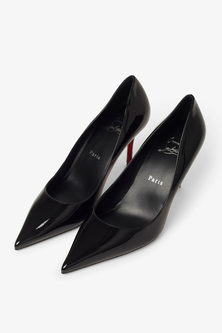 Miss Z 80 black patent pumps