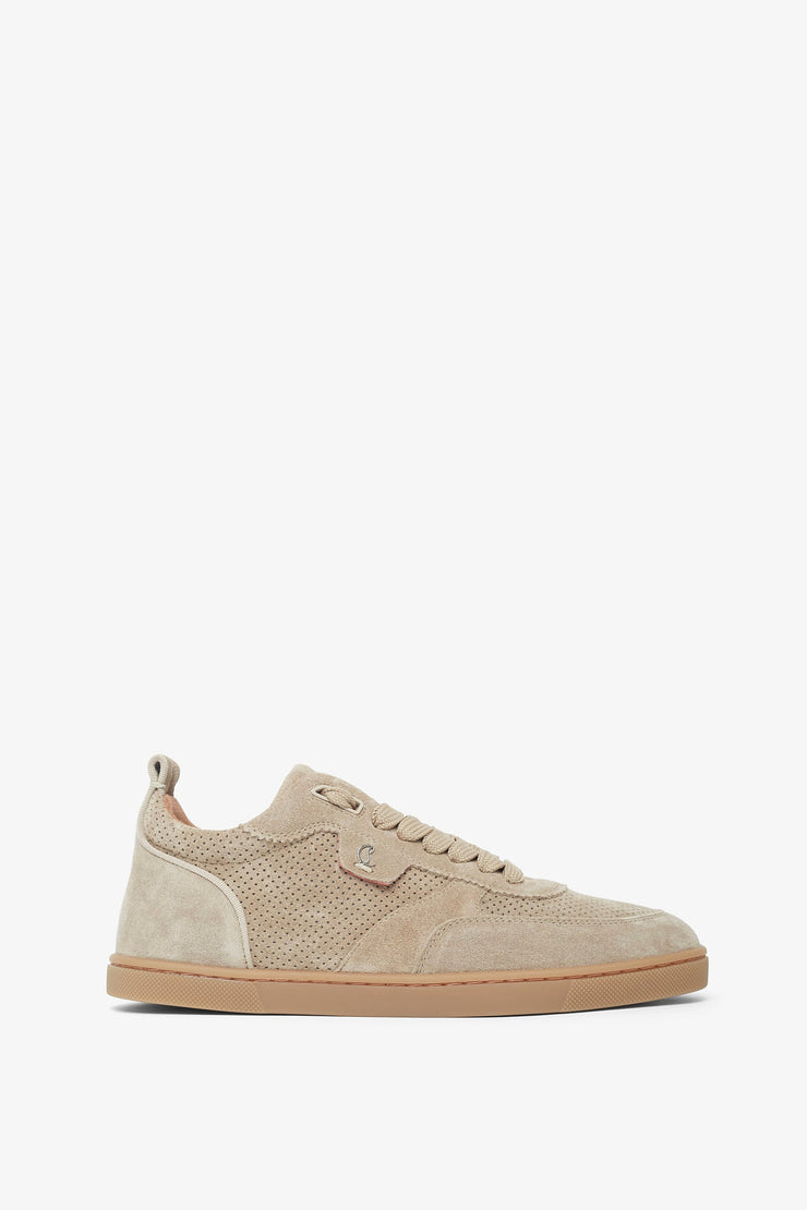 Tutti Rui beige suede sneakers