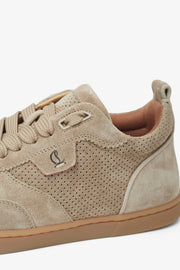 Tutti Rui beige suede sneakers