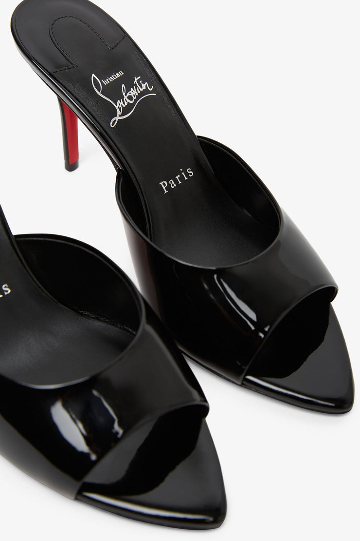 Mizz Z 80 black patent mules