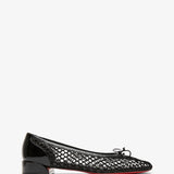 Sweetie Jane black mesh ballerinas