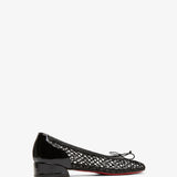 Sweetie Jane black mesh ballerinas