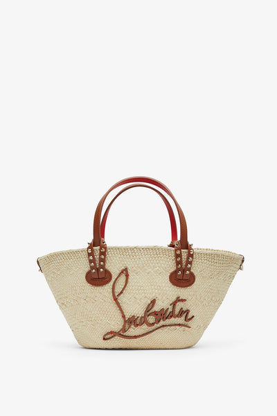 Christian Louboutin | Cabata mini raffia basket bag | Savannahs