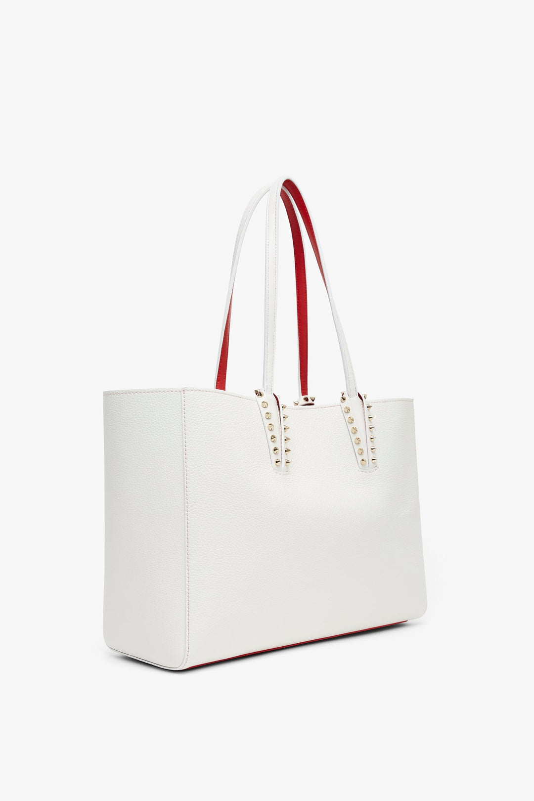 Christian Louboutin | Cabata soft white leather tote bag