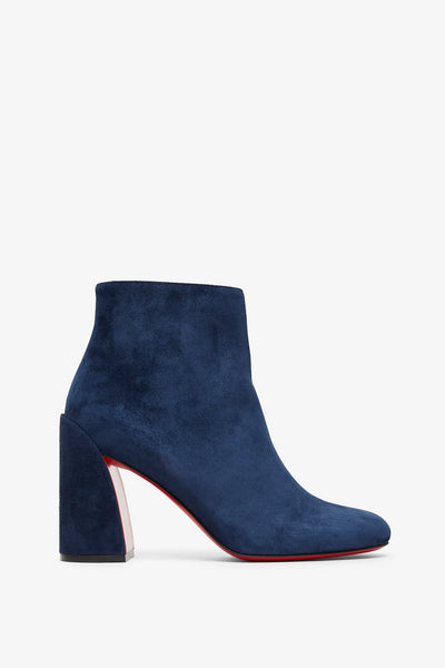 Turela dark blue suede boots