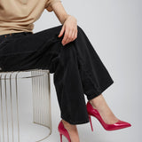 Hot Chick 100 patent pumps