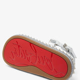 Pyrabizz silver flat sandals