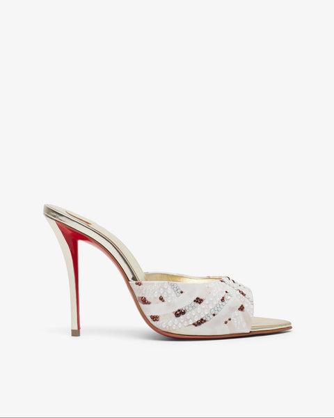 Christian Louboutin | Miss Z 100 crystal mules | Savannahs