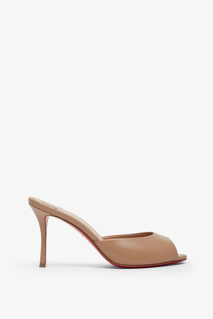 CHRISTIAN LOUBOUTIN Me Dolly 85 レザーミュール Christian Louboutin | Me Dolly 85 black leather mules