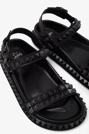 Pyrabizz black platform sandals