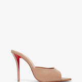 Miss Z 100 blush leather mules