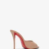 Miss Z 100 blush leather mules