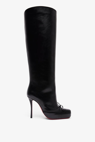 Cassia 100 black leather boots