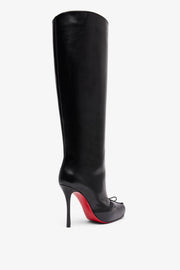 Cassia 100 black leather boots