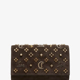 Paloma brown clutch