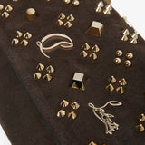 Paloma brown clutch