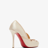 Cassiastic 100 blush satin pumps