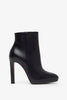 Fannylove 120 black leather ankle boots