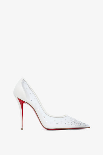 Miss Z 100 white degrastrass pumps