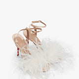 Miss Z Poupi 100 blush sandals