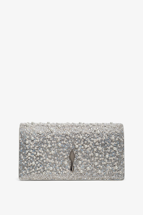Bettina sliver strass clutch