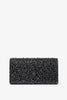 Bettina black strass clutch