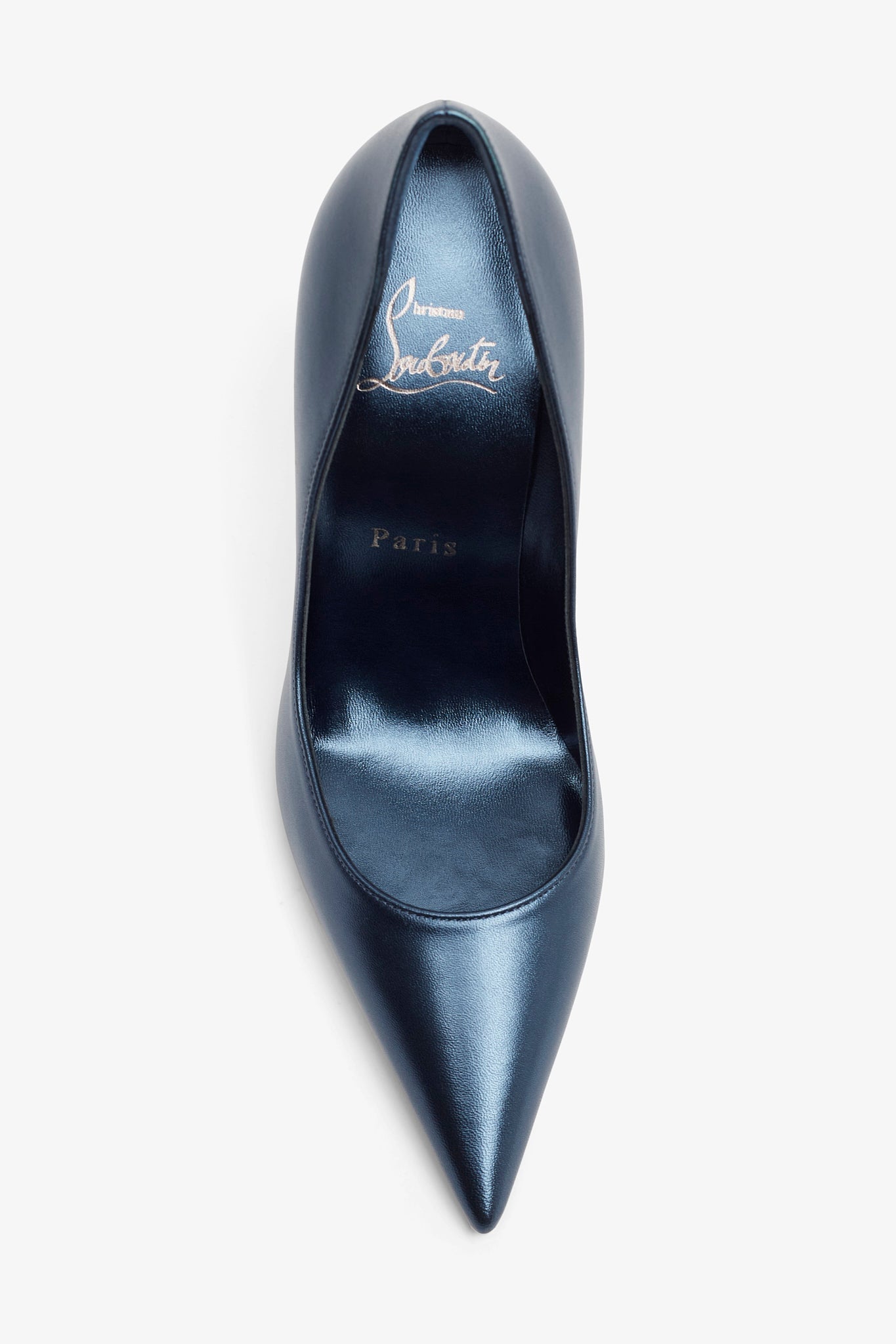 Christian Louboutin | Miss Z 100 Blue Nappa Pumps | Savannahs
