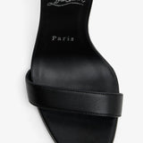 Miss Z 100 Black Leather Sandals