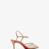 Miss Z 60 Riviera Beige Strass Pumps