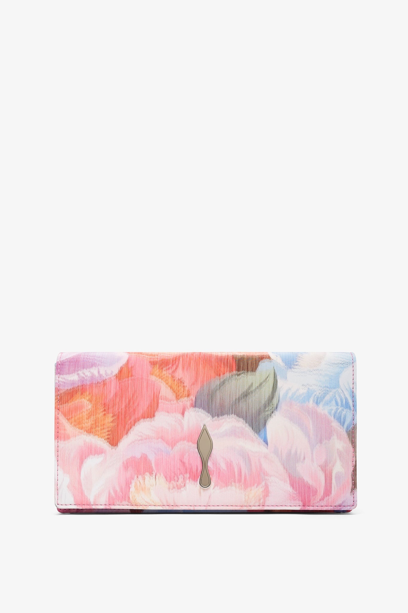 Bettina Flower Satin Clutch